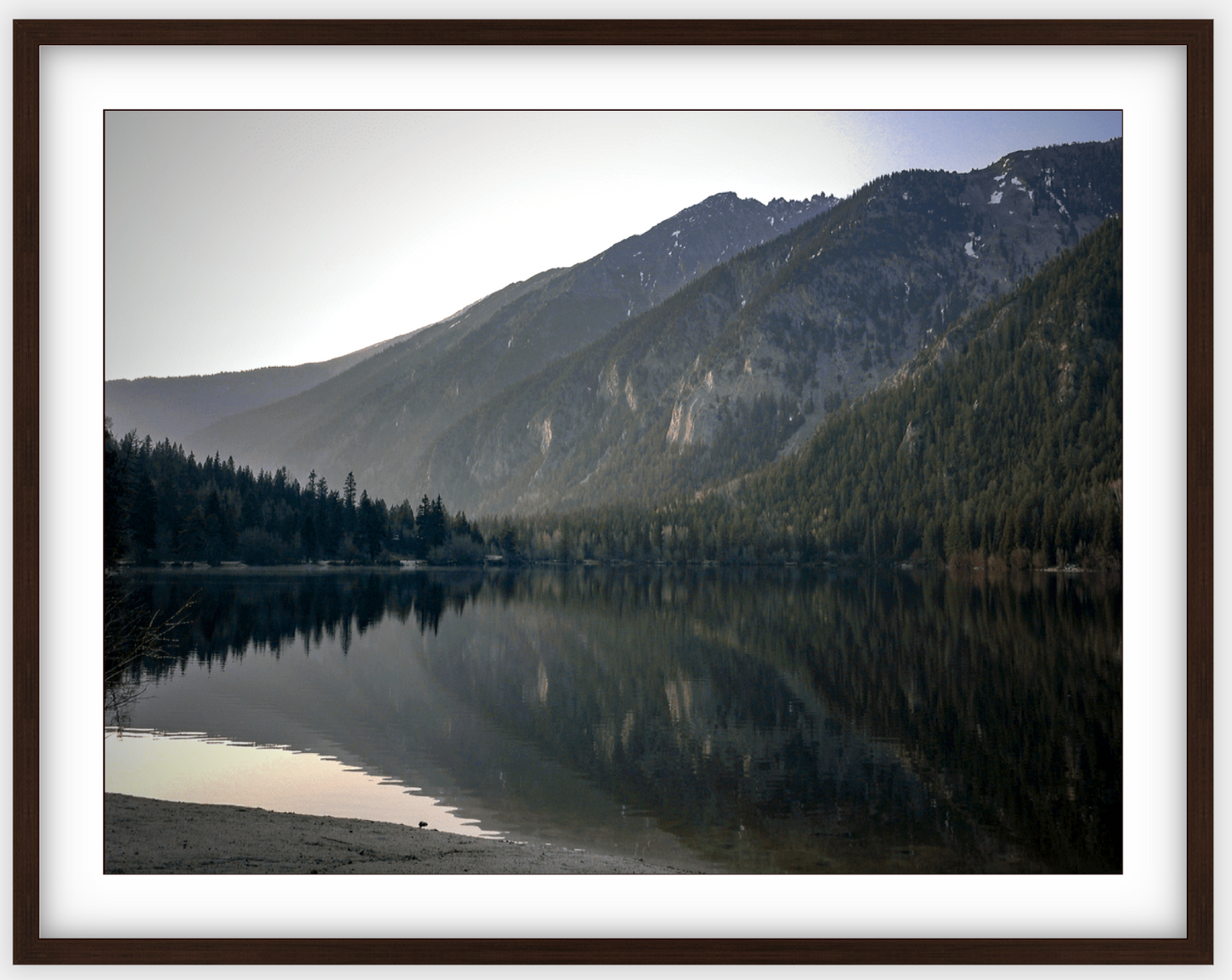 Cottonwood Lake Framed Print