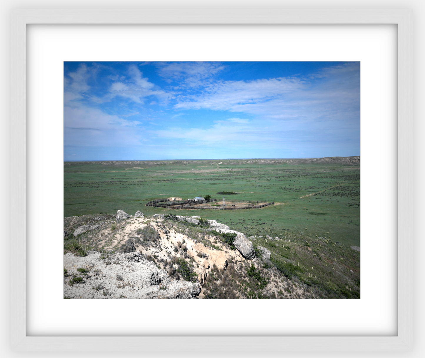 Big Basin Kansas Framed Print