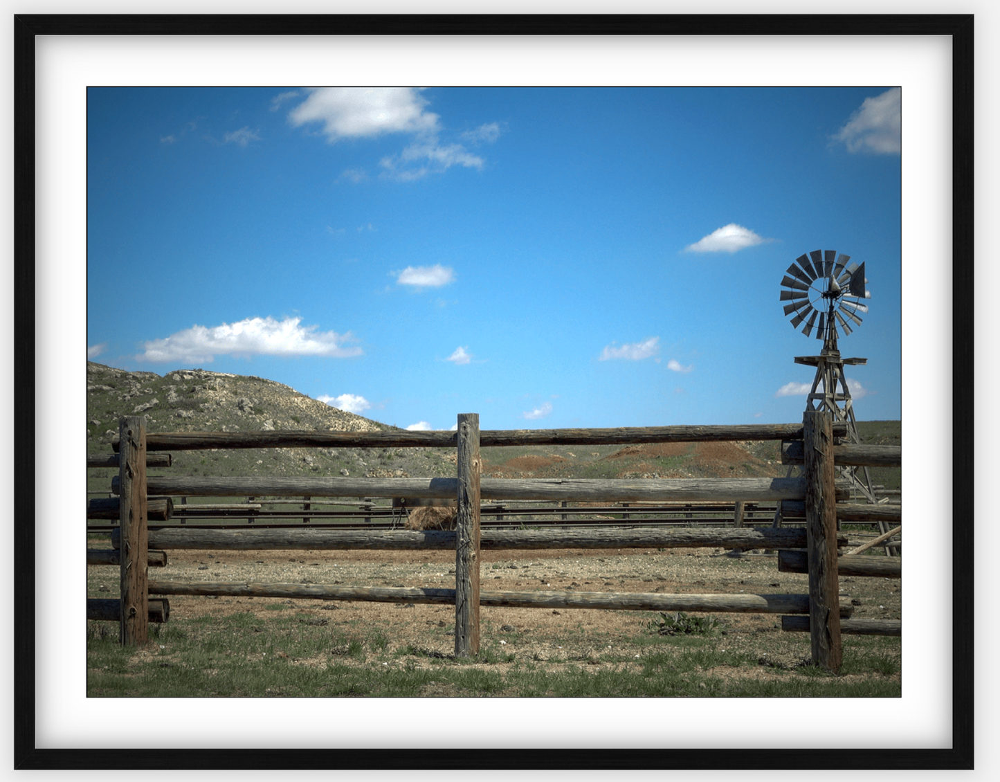 Big Basin Preserve Kansas Framed Print