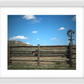 Big Basin Preserve Kansas Framed Print