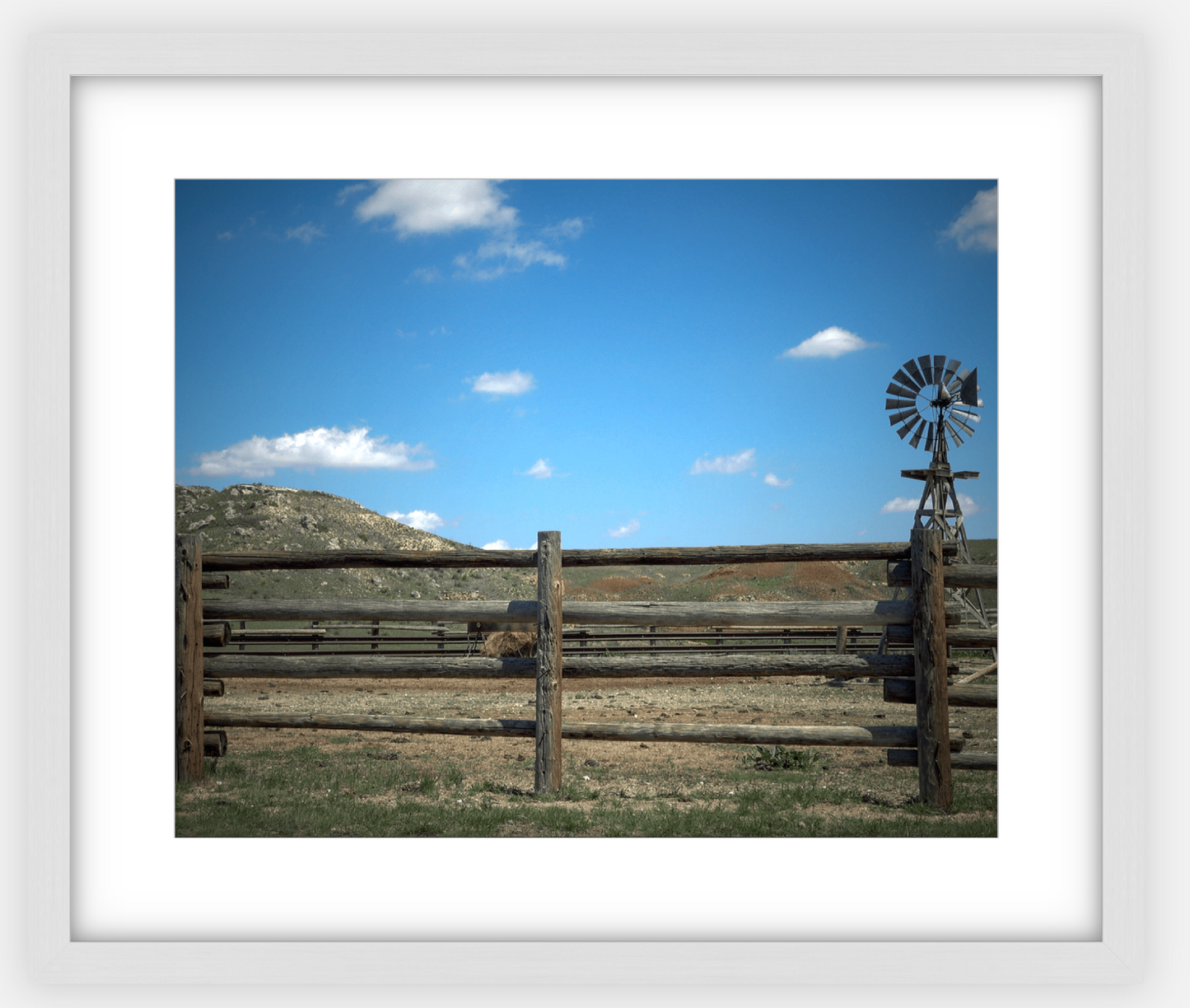 Big Basin Preserve Kansas Framed Print