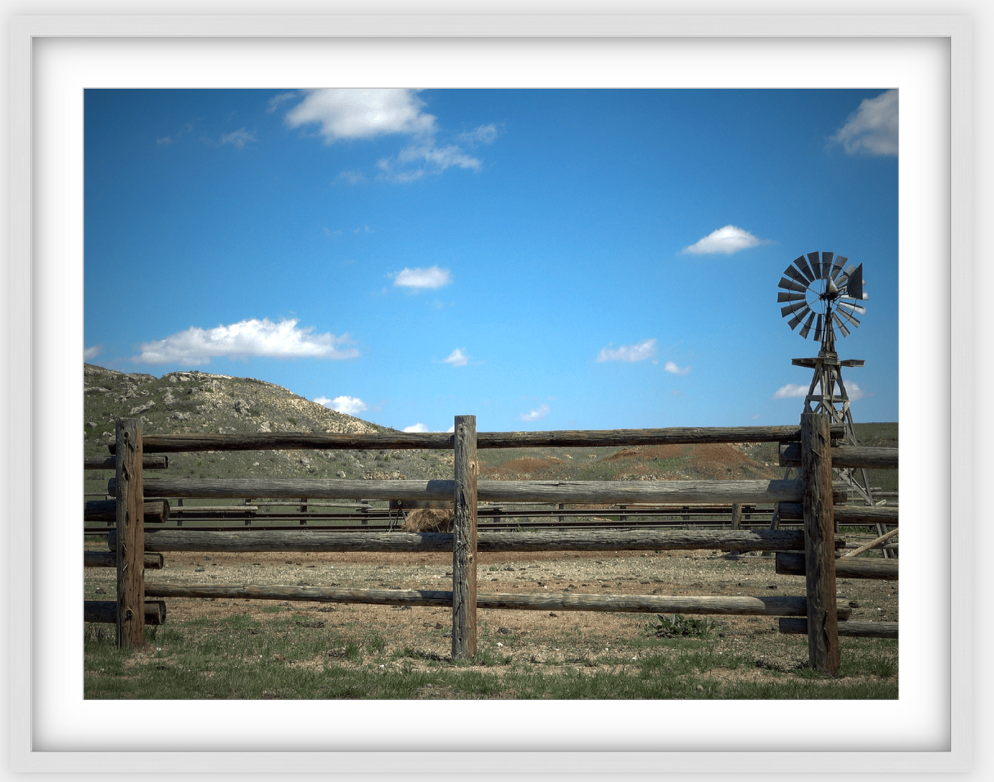 Big Basin Preserve Kansas Framed Print