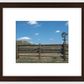 Big Basin Preserve Kansas Framed Print