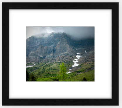 Montana Glacier Framed Print