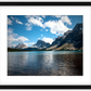 Canadian Bow Lake Glaciers Framed Print