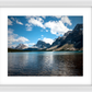 Canadian Bow Lake Glaciers Framed Print