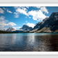 Canadian Bow Lake Glaciers Framed Print