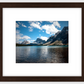 Canadian Bow Lake Glaciers Framed Print