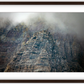 Montana Clouds Glacier Framed Print