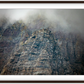 Montana Clouds Glacier Framed Print