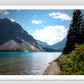 Bow Lake Canada Framed Print