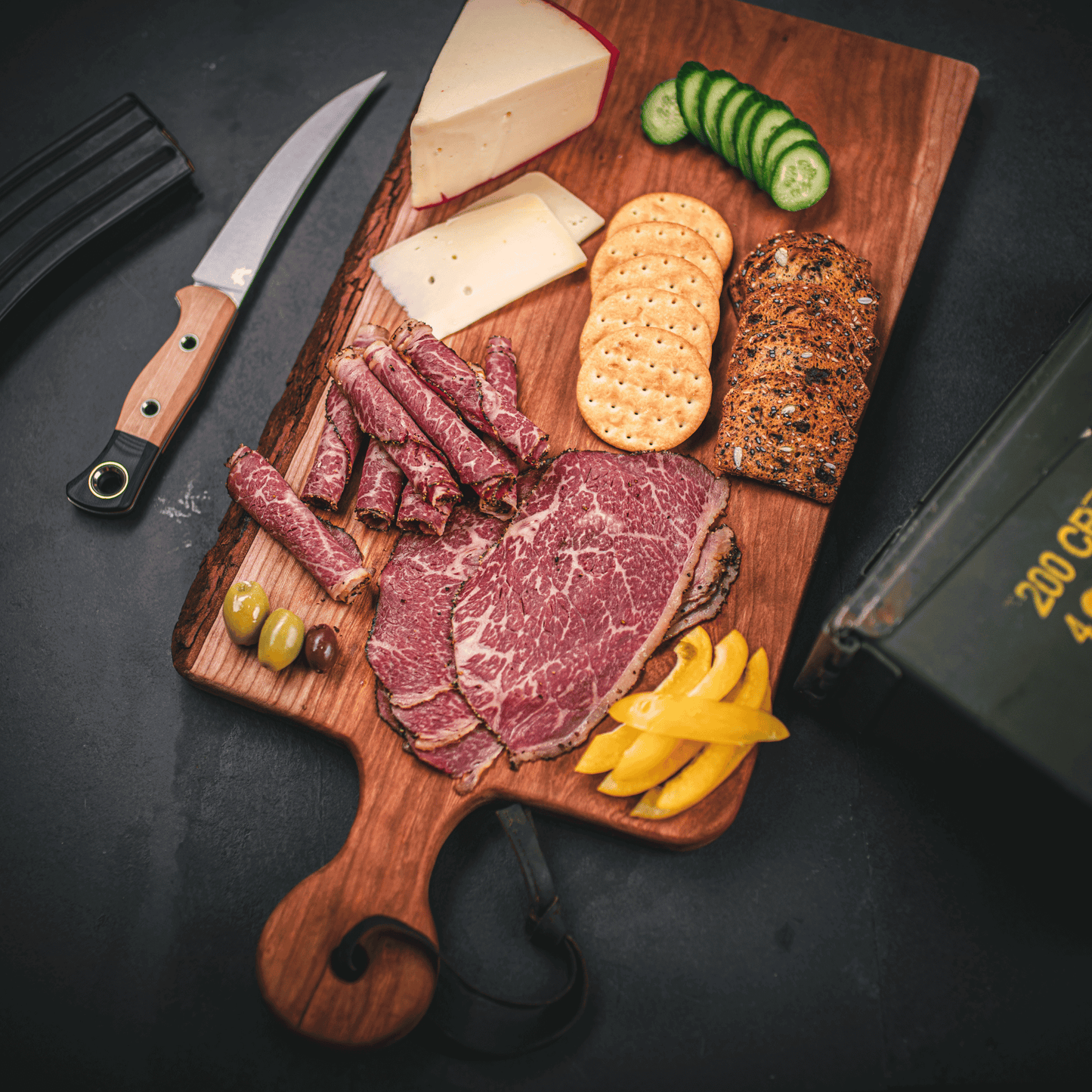 Wagyu Shaved Peppered Beef