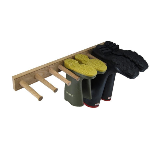 English Boot Racks English Wellington Boot Rack - White Oak 3 Pair – Yanasa Trading Company
