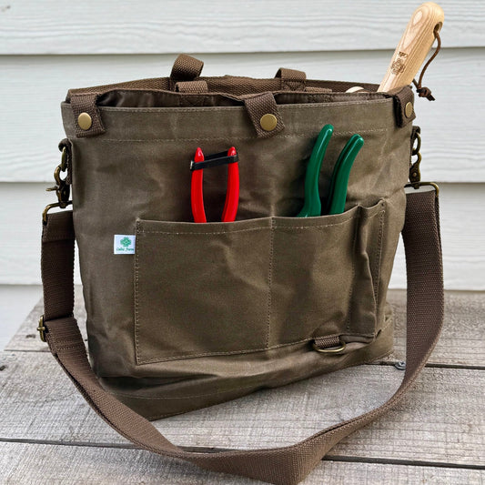 Gardener's Multipurpose Shoulder Bag  | For Tools, the Market or Harvest