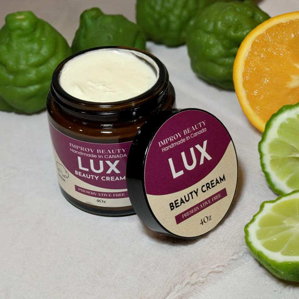 LUX Bison Tallow Beauty Cream NEW Glass Jar