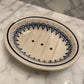 Hand-painted Polish Floral Ceramic Soap Dish - Vine