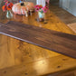Long American Walnut Charcuterie Board - Vintage Style Long French Breadboard
