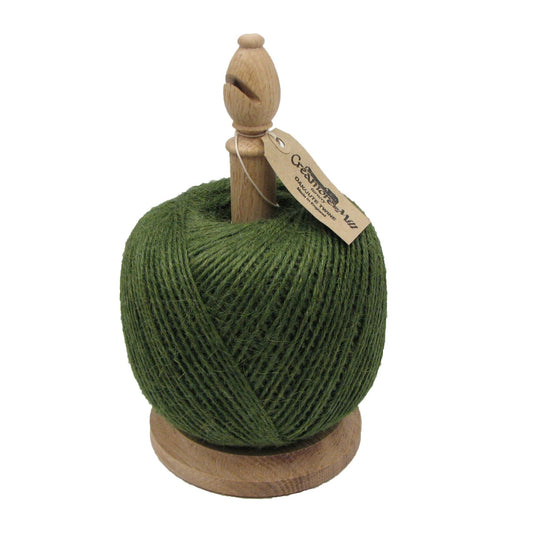 Oak Bishop Twine Tidy with Cutter and Twine (Made in Britain)