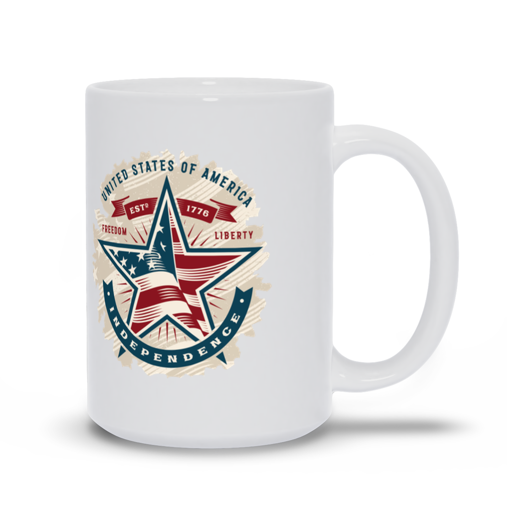 1776 Freedom Liberty Mugs