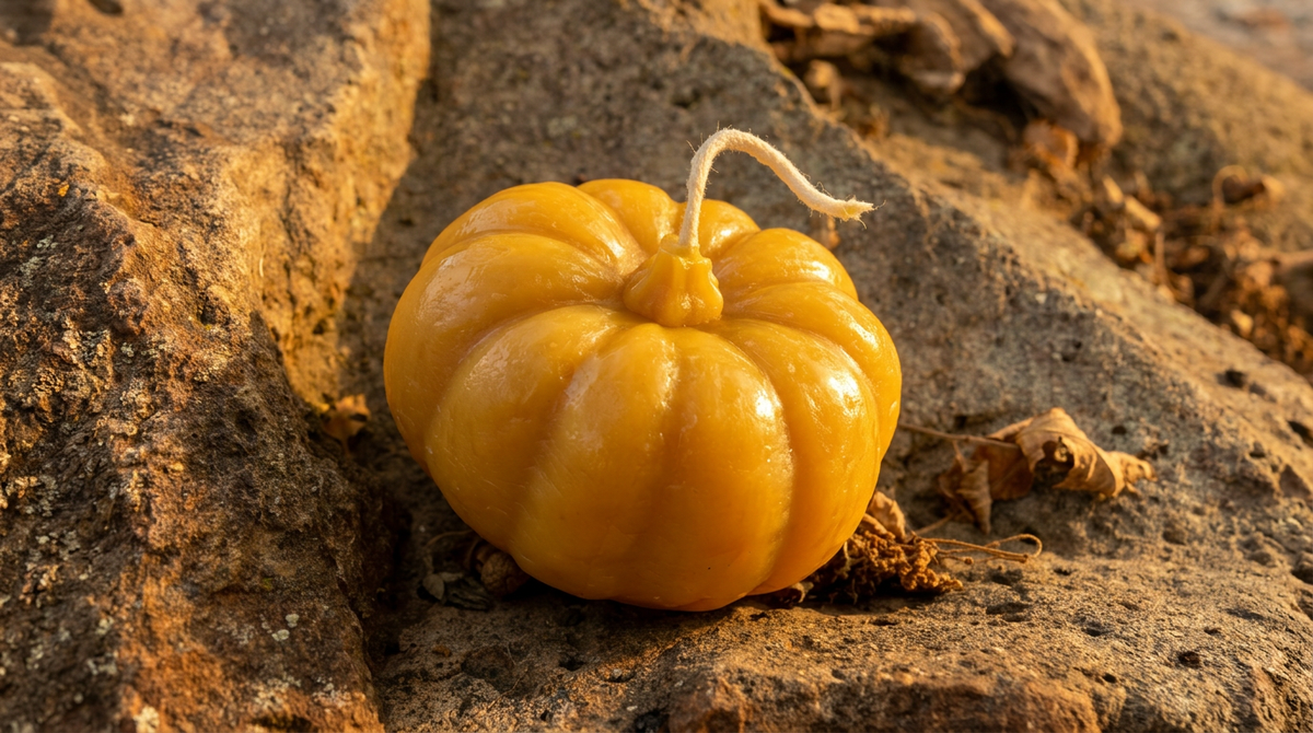 Autumn Harvest — Pure Beeswax Fall Candle Collection